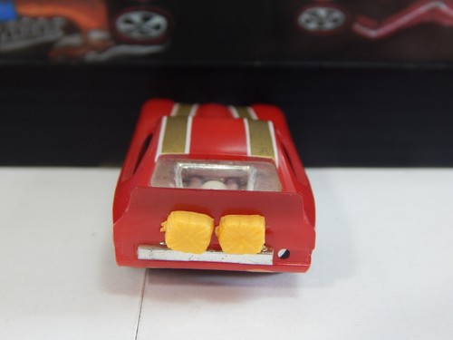 Tyco Chevy Vega Drag funny car #8640 H.O. Slot Car Gotcha red - Picture 2 of 10