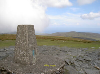 Photo 6x4 Snae Fell Trig Pillar Snaefell A natural place for a trig, this c2007