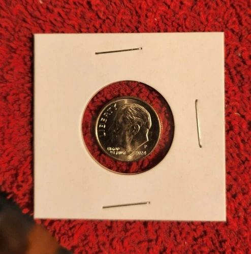 2024 p Roosevelt Dime Uncirculated 10 Cents BU Coin Philadelphia 10c