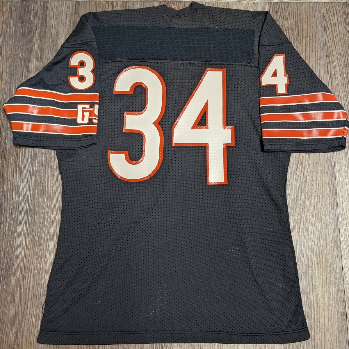 Maillot Vintage NFL Chicago Bears Walter Payton - Marque Sand Knit - Taille L - Occasion