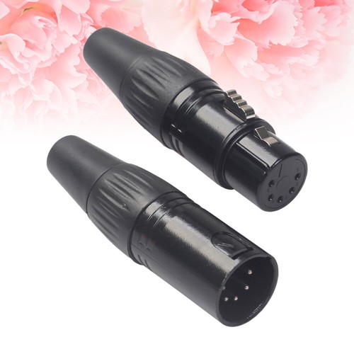 Audio-Stecker Mikrofon-Audio-Adapter 5-poliger XLR-Stecker Auf Buchse - 第 1/11 張圖片