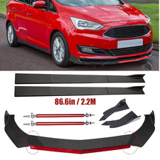For Ford C-Max 13-18 Front Bumper Rear Lip Sp...