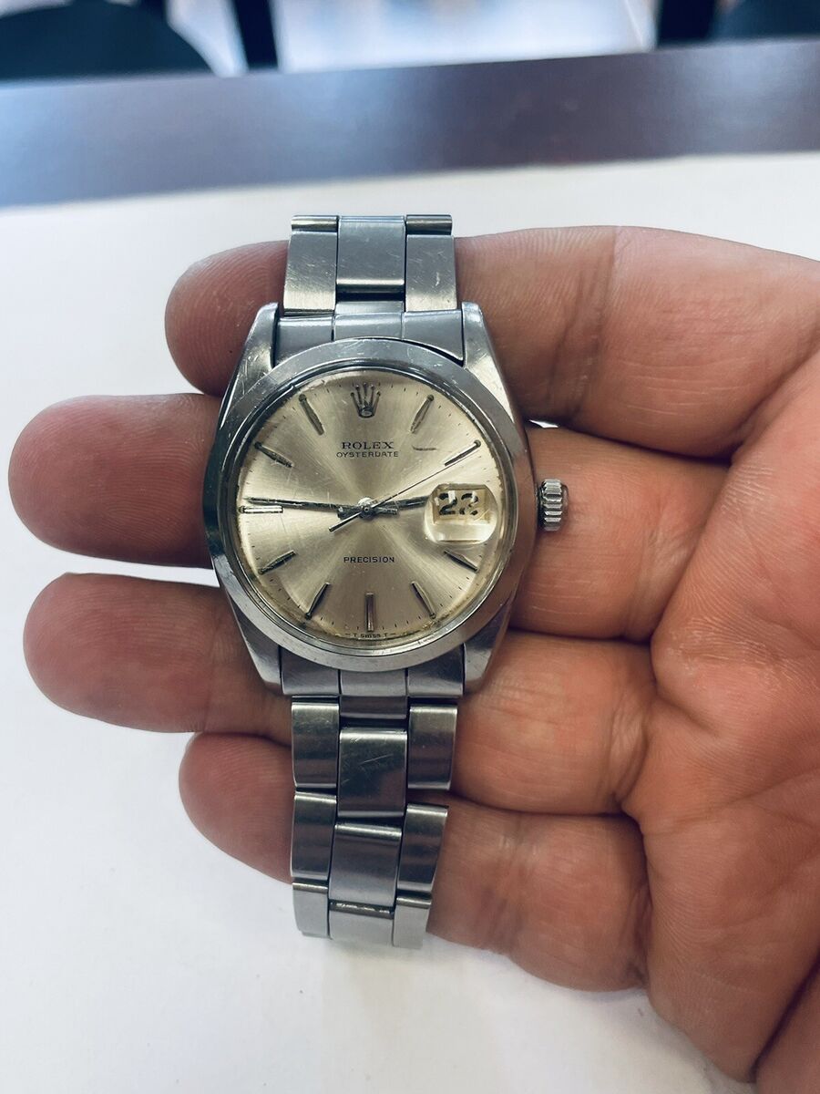 Rolex Oysterdate Precision 34mm Stainless Steel Bracelet Rolex Oysterdate Precision 34mm Stainless Steel Bracelet