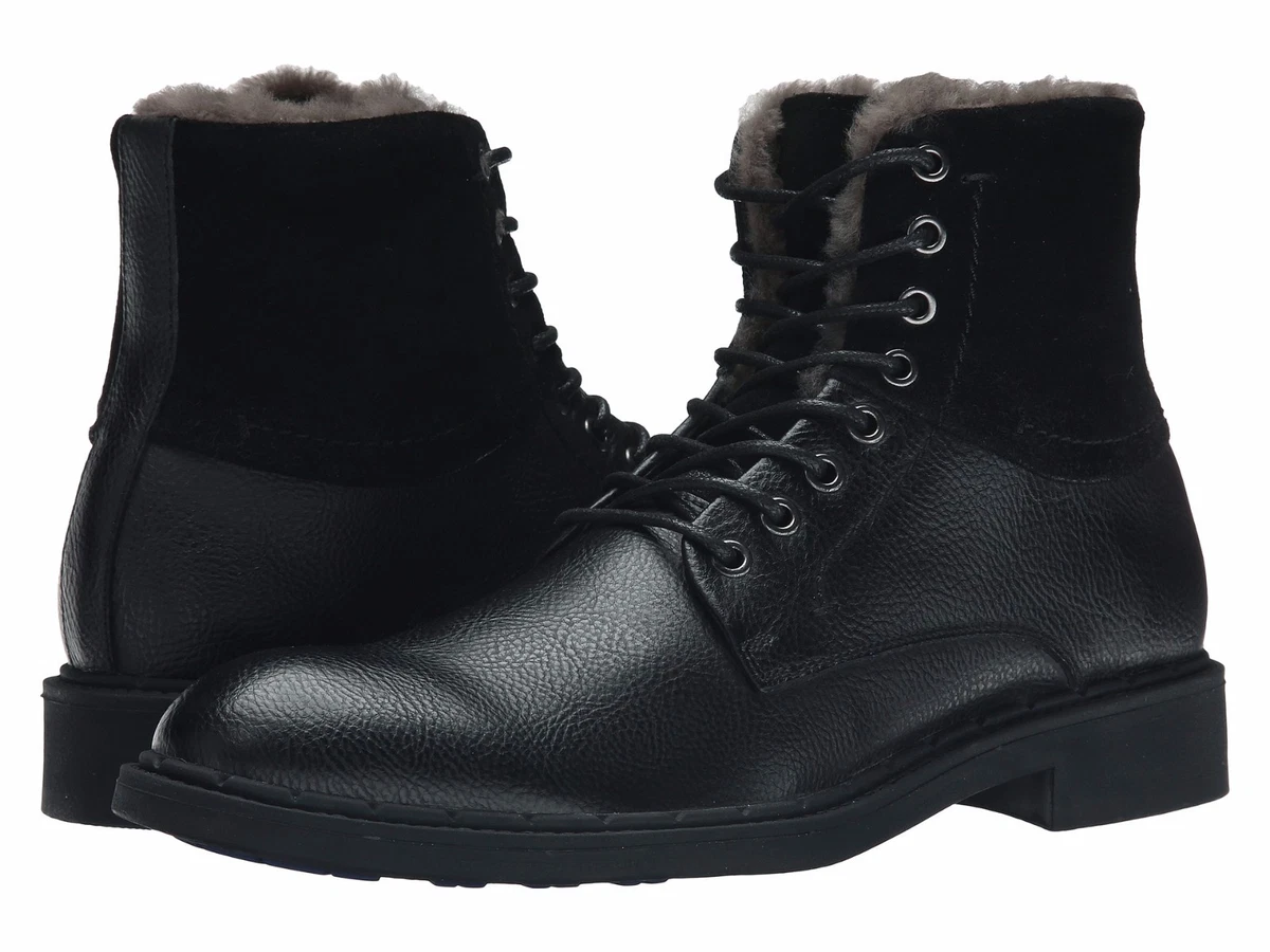Robert Wayne Men\'s Oklahoma Black Boots Size 11D Robert Wayne Thatcher RWF1297M Mens Black Lace Up Casual  main image 2