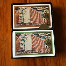 1965 Atlanta GA First National Bank Playing Cards Brown & Bigelow Double Deck
