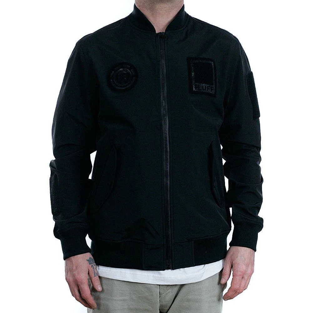 Element x Fluff Mag Limited Release Bomber Jacket Black LIMITED