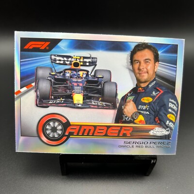 2023 Topps Chrome F1 #CAM-SPI Sergio Perez Camber Oracle Red Bull Racing