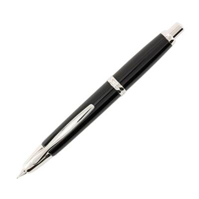 Pilot Vanishing Point Retractable Fountain Pen, Black/Rhodium, Fine (60142)