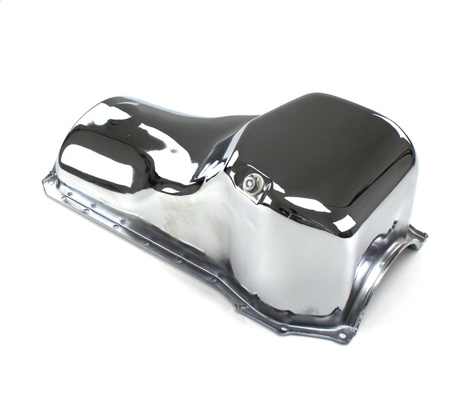 Mustang Oil Pan 351 Windsor Stock Chrome 1969 1970 1971 1972 1973 eBay