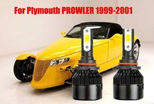 Led For Prowler 1999-2001 Headlight Kit 9005 Hb3 6000k White Cree Bulbs Low Beam Led For Prowler 1999-2001 Headlight Kit 9005 Hb3 6000k White Cree Bulbs Low Beam
