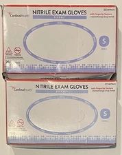 Cardinal Health Flexal Nitrile Powder Free Gloves 200 Count Lot Of 400 Small