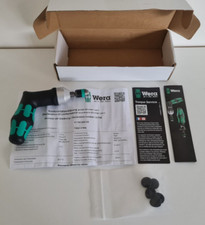 Wera 7462 074717 Pistol Grip Pre-Set Adjustable Torque Screwdriver 3.0 - 6.0 Nm