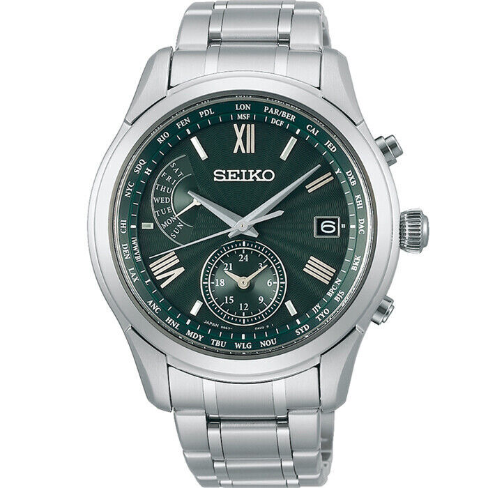 SEIKO セイコー BRIGHTZ ブライツ グリーン SAGA307 Seiko Brightz Green Men's Watch - SAGA307 for sale online | eBay