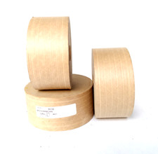 3" x 450' Gummed Paper Water Activated Sealing Carton Box Brown Kraft Package