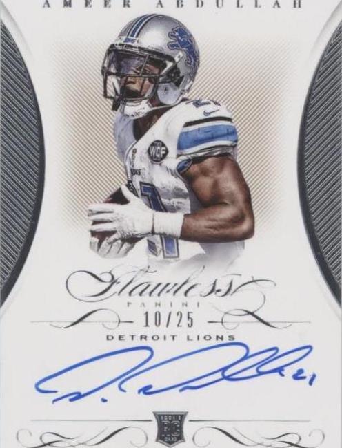 2015 Panini Flawless Ameer Abdullah #RFS-AA - 1 of 2