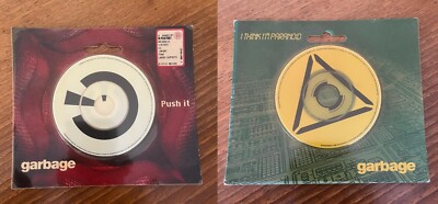 Garbage minicd Push It + I Think I m Paranoid UK limited sealed