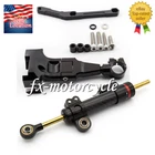For Yamaha MT-09 FZ09 2013-2020 Carbon Fiber Steering Damper Bracket Mount Kit