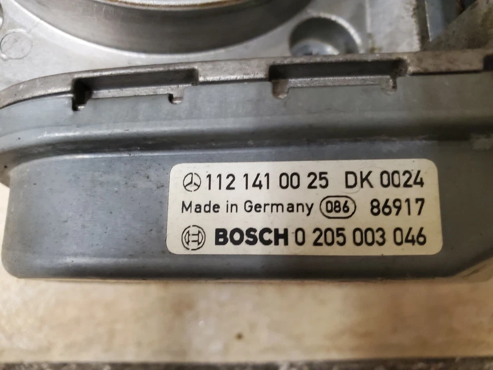 1998-1999-2000-2001 MERCEDES-BENZ ML320 THROTTLE BODY 1121410025 0205003046 - Image 3 of 3