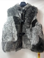 Faux Fur Gillet Body Warmer Size 18 Joanna Hope New With Tags