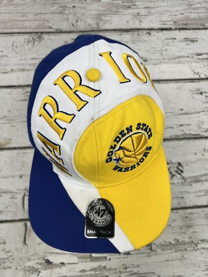 \'47 Brand Hardwood Classic NBA Golden State Warriors Embroidered Strapback Hat Golden State Warriors  main image 2