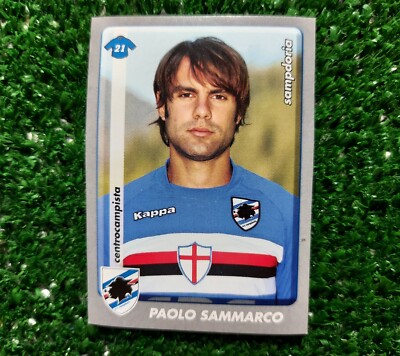 FIGURINE FOOTBALLERS PANINI 2008/09 SAMPDORIA n°399 SAMMARCO 2009 FOOTBALL  