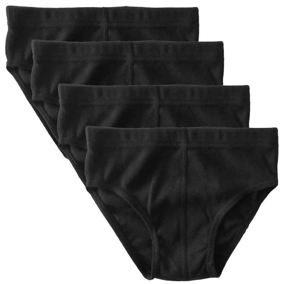 HERMKO Jungen Sportslip 4x Bio-Baumwolle Unterhose brief boys Unterwäsche 2850
