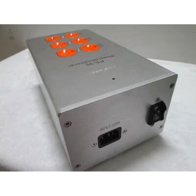 COW   PS-30 Power Strip Aluminum   6bit Power Conditioner   Purifier #W5