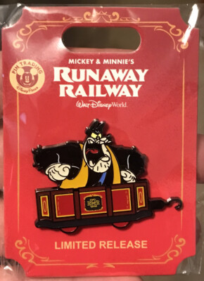 Disney WDW Mickey & Minnie's Runaway Railway Pete Train Pin