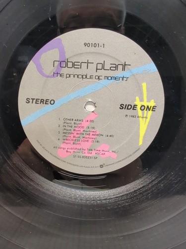 Robert Plant - The Principle Of Mom Vinyl LP - 7 90101-1 - Picture 6 of 8