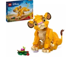 Lego Simba The Lion King Cub 222 Pieces 43243 New Sealed Box