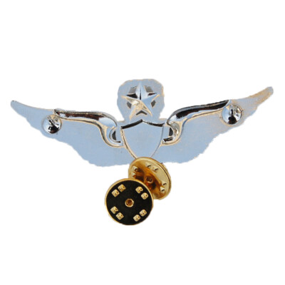 AnsonBoy WW2 US Army Pilot Abzeichen - Metallflügel Military Pin Brosche