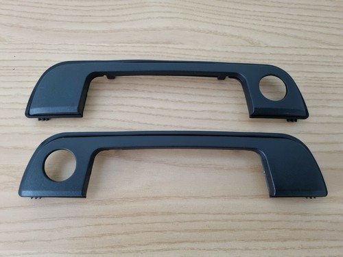 UK SELLER NEW LEFT & RIGHT Door Handle Trims for BMW E36 E34 E32 Z3 3 5 7 Series - Picture 1 of 8