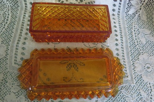Westmoreland Glass English Hobnail 1/4 lb. Butter Dish, Creamer, Sugar - Imagen 6 de 12