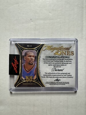 その他 Kevin Durant Authorization Autograph 2013-14 KEVIN DURANT AUTO PANINI SIGNATURES DYNAMIC INK #2
