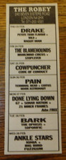 Vintage Feb 1995 concert advert THE GEORGE ROBEY pub Finsbury Park NME live UK