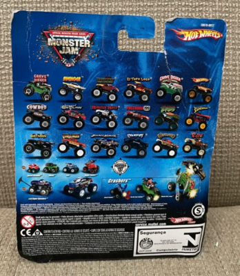 MONSTER JAM 1/62 HOT WHEELS W/ GOLD HUBS #15 K4841 2006 *NEW* | eBay