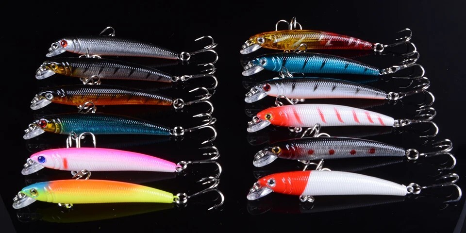 72-Piece Fish Bait Lure Plugs Set - Variety of Fishing Lures for Ultimate Catch - Image 7