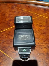 Sunpak Auto 422 D Thyristor Electronic Camera Flash Unit - Tested / Works