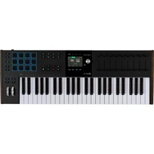 Arturia KeyLab 49 mk3 Professional MIDI Controller and Software (Black)