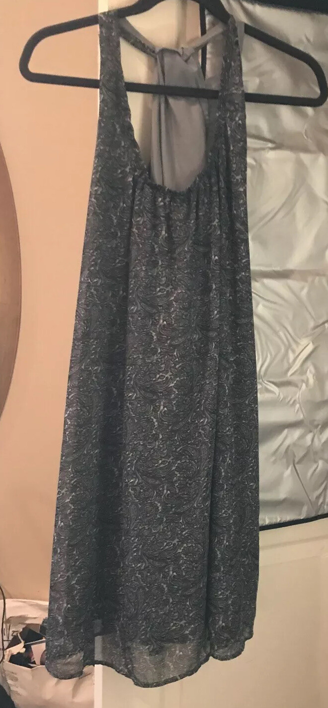 Lightweight Paisley Sundress with Lining for Effortless Style-image