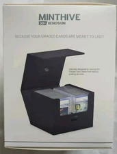 MINTHIVE Cards Storage Xenoskin BLACK Trading PSA Ultimate Guard NEW SEALED 30+