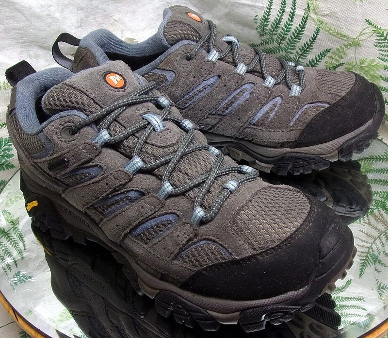 merrell moab 2 granite leather hiking trail walking boots