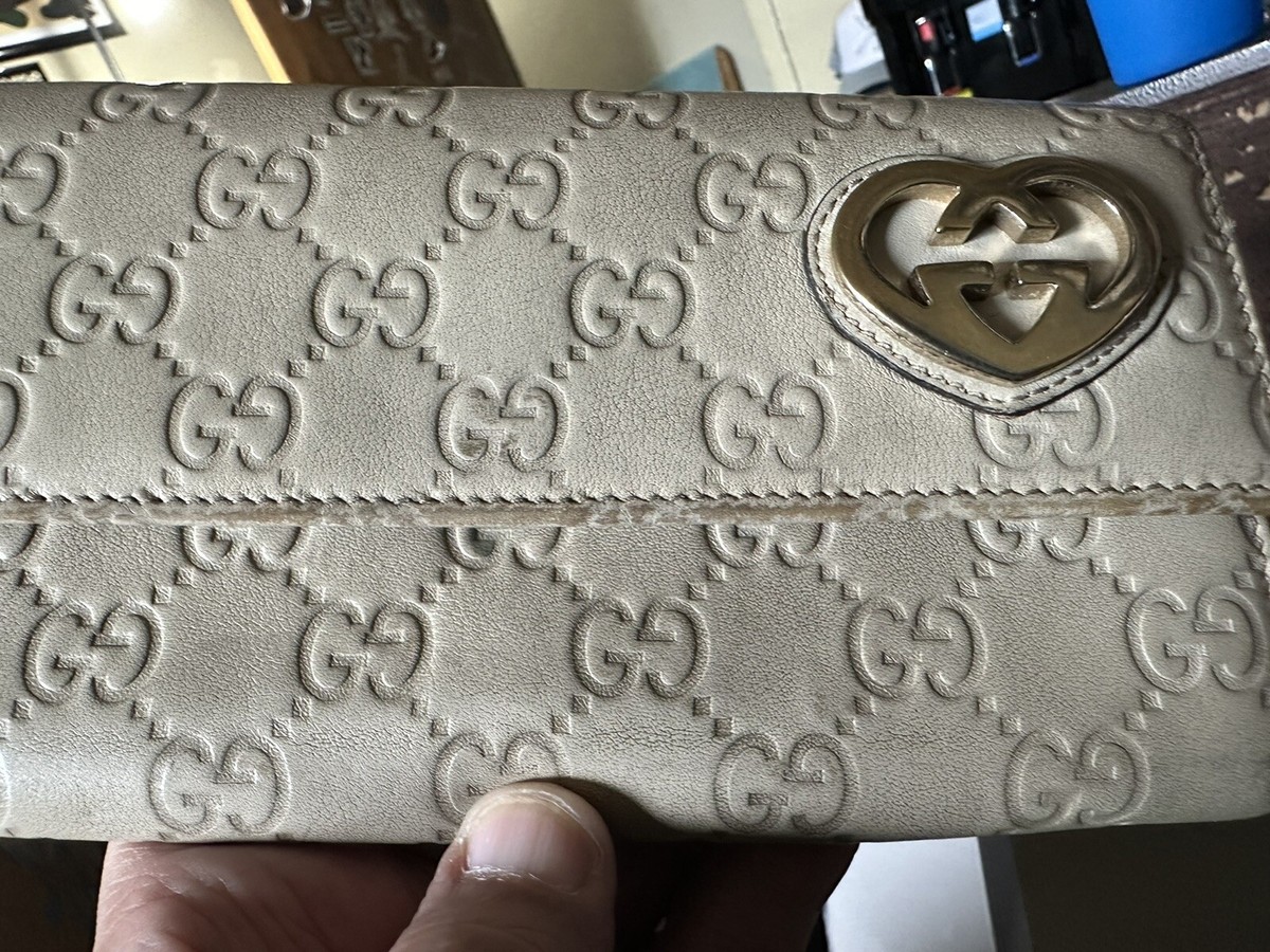 Gucci Heart Guccisima Long Wallet Authentic | eBay display picture 1