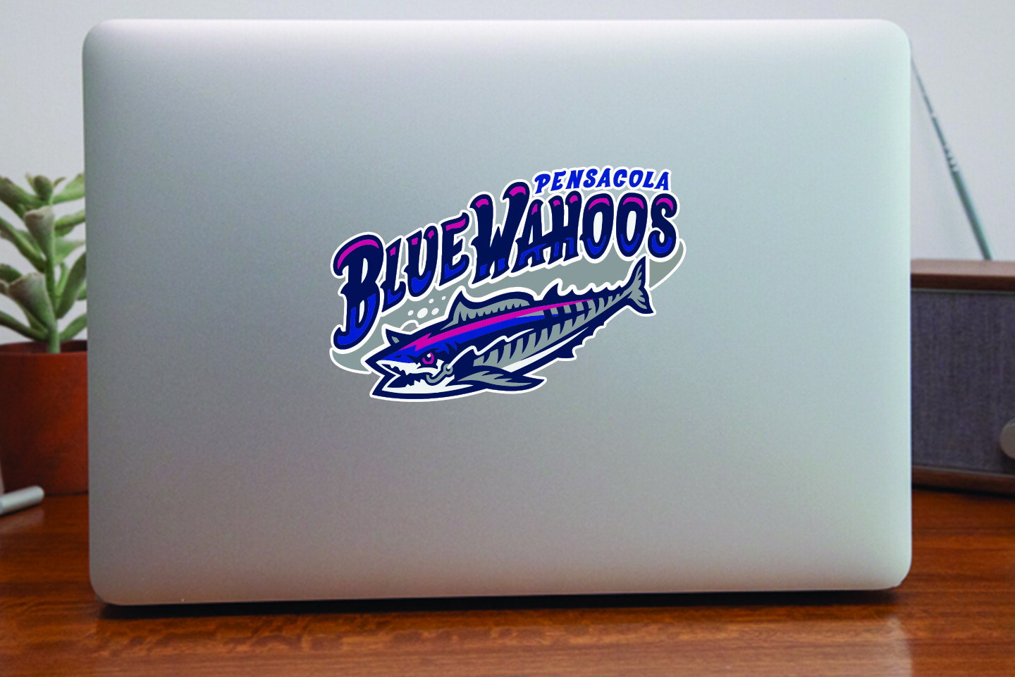 Wahoo Sticker Pensacola Blue Wahoos Milb Decal/ Sticker 10 sizes! Tracking! FREE ...