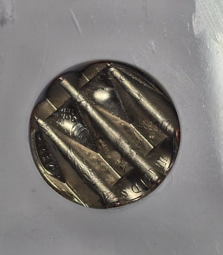 2003-P NGC Brilliant Uncirculated Missouri Quarter Waffled Cancelled - Picture 4 of 4