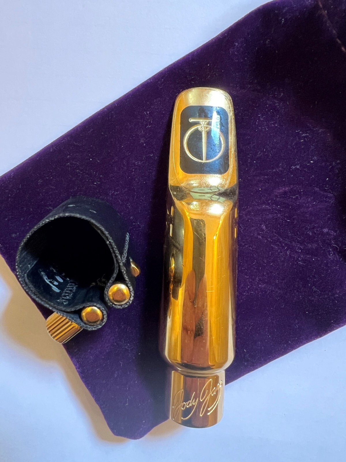 jody jazz DV 6 tenor mouthpiece gold plated eBay
