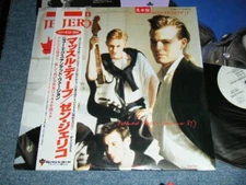 THEN JERICO Japan 1987 L15P-7139 PROMO NM 12"+Obi MUSCLE DEEP +POSTER CARENDAR
