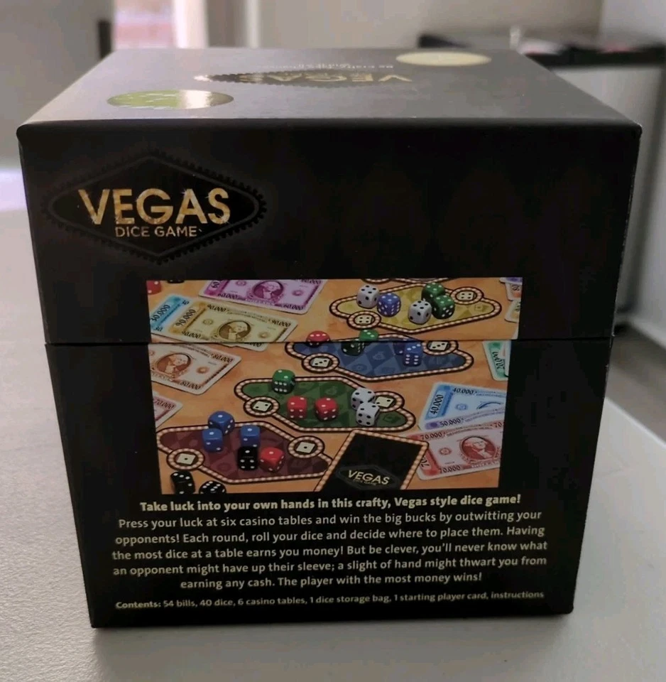 Ravensburger Vegas Dice Game. 2017. 100% Complete. Used. Rare Out of Print. Dorn - Image 2 of 4