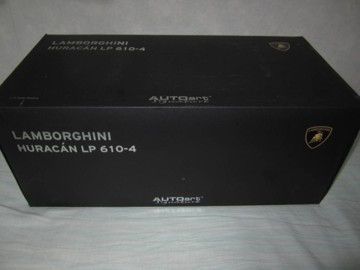 AUTOart Lamborghini Huracan LP610-4 Matt Black 12096