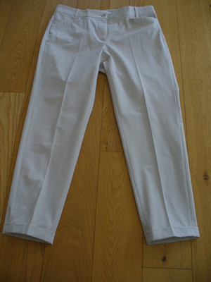 Raffaello Rossi, edle  Damenhose, Gr. 38, beigegrau